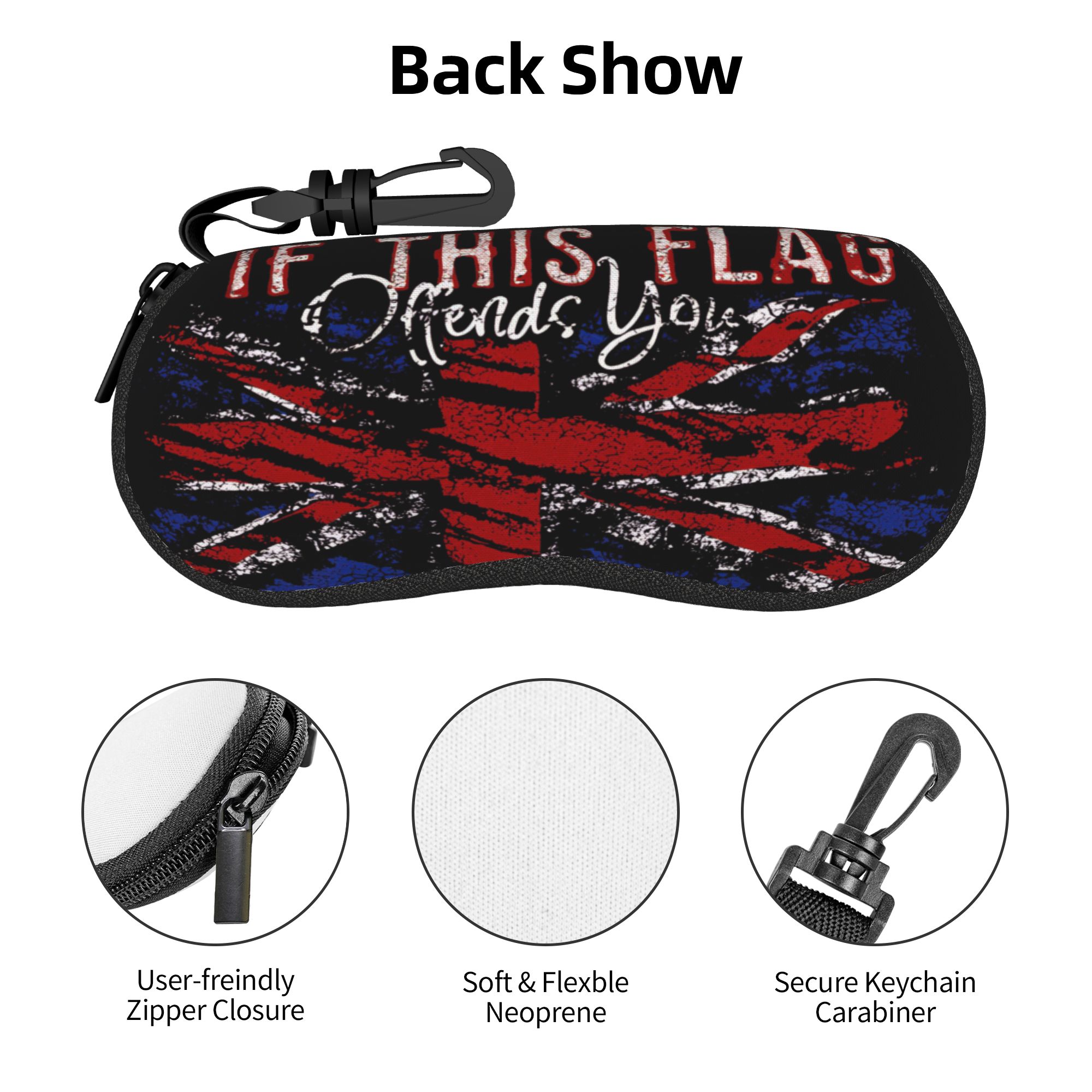 British flag UK Glasses Case M - огляд і ціна Men'S Accessories Uk