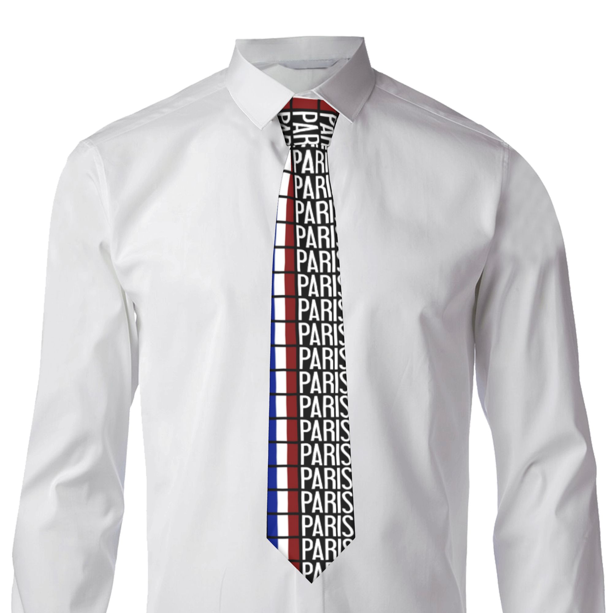 Men's Tie France French Flag P - огляд і ціна Men'S Accessories Paris