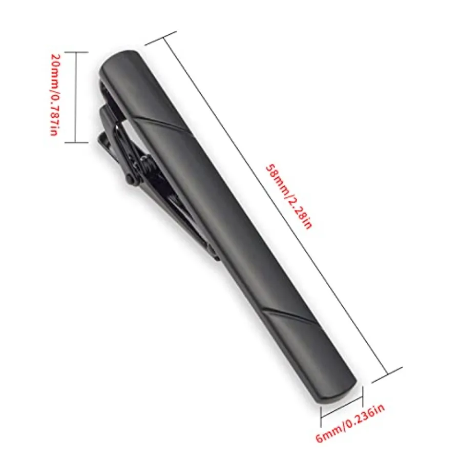 4Pcs Tie Clips For Men Tie Bar - огляд і ціна Men Accessories Box