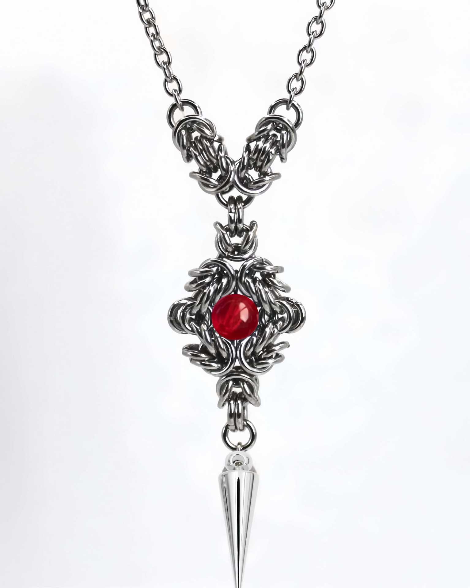 Punk rivet necklace,clasp,Goth - огляд і ціна Men'S Victorian Accessories