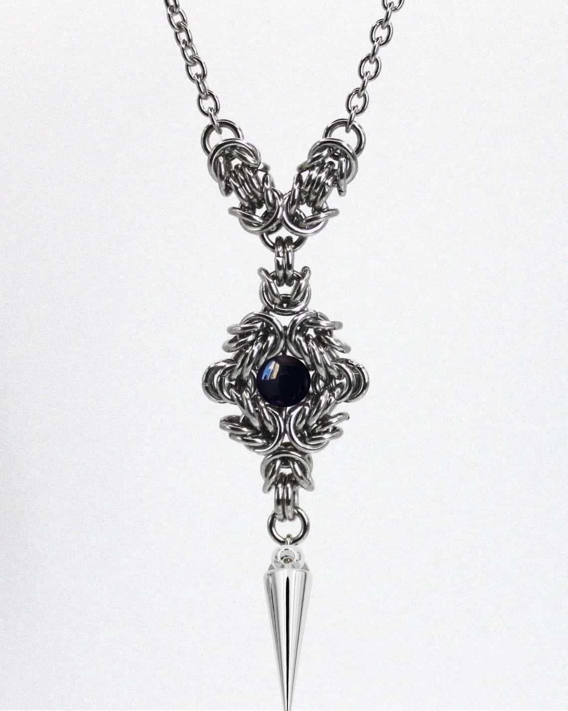 Punk rivet necklace,clasp,Goth - огляд і ціна Men'S Victorian Accessories