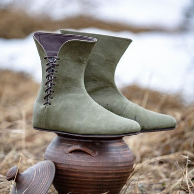 Men's Medieval Leather Shoe Mi - огляд і ціна Men'S Victorian Accessories