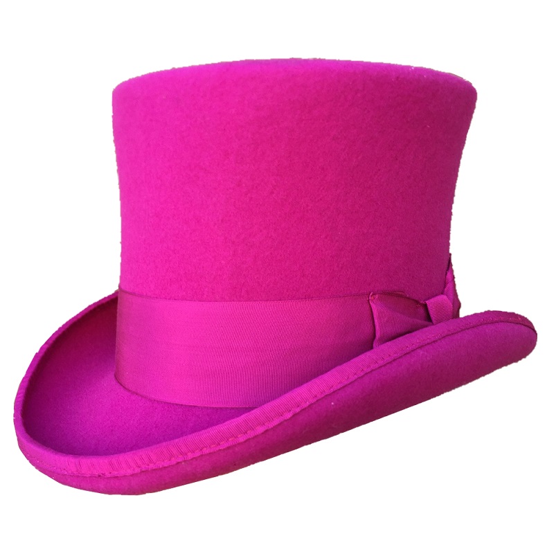 Rose PINK Women Top Hat Victor - огляд і ціна Men'S Victorian Accessories