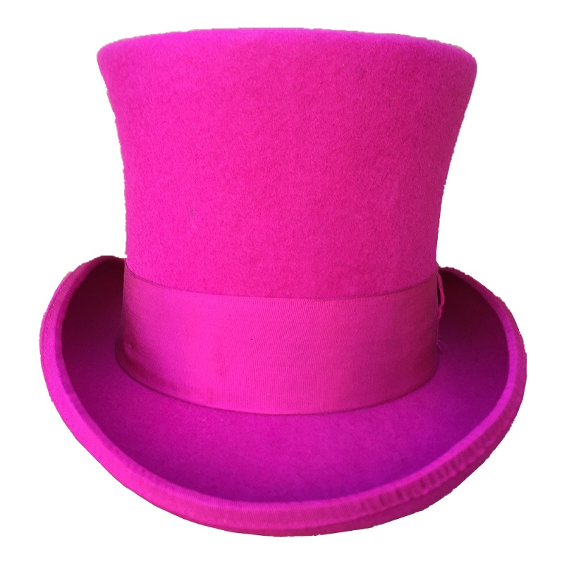 Rose PINK Women Top Hat Victor - огляд і ціна Men'S Victorian Accessories