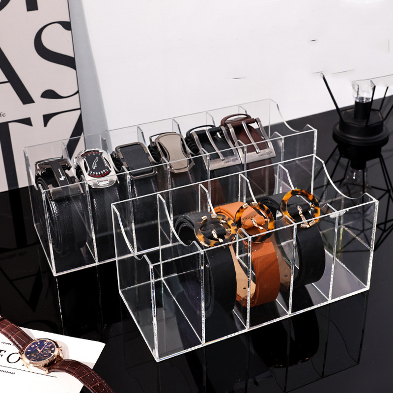 Clear Acrylic Belt Organizer w - огляд і ціна Men Accessories Drawer
