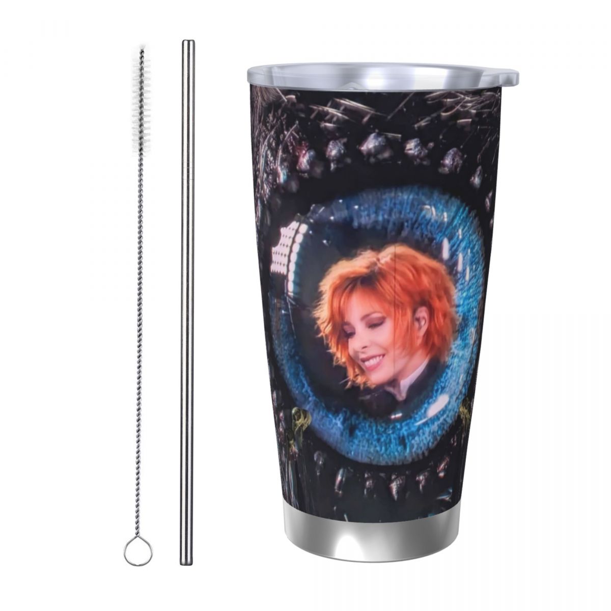 Mylene Farmer Nevermore 20oz S - огляд і ціна Flask Stainless Steel