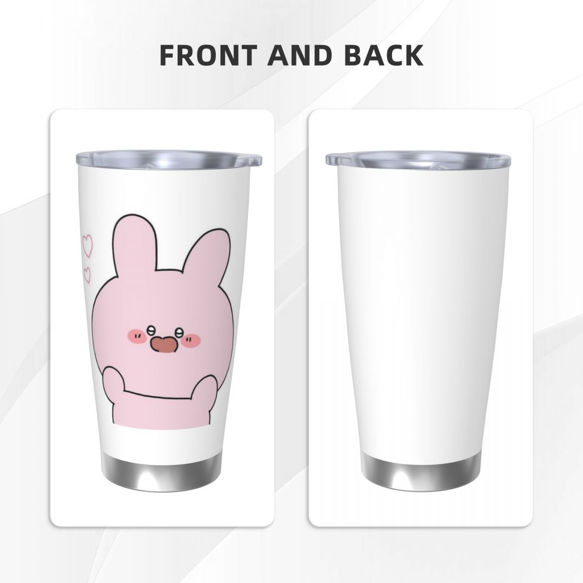 Asamimichaan Cute Asamimi 20oz - огляд і ціна Flask Stainless Steel
