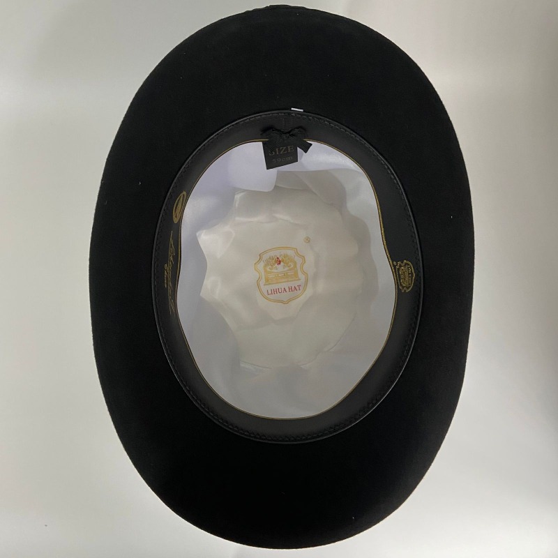 Black Wool Felt Top Hat Men's  - огляд і ціна Men'S Victorian Accessories