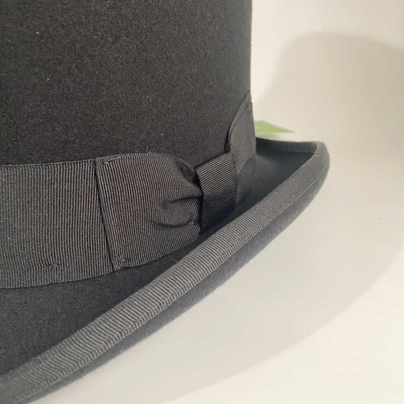 Black Wool Felt Top Hat Men's  - огляд і ціна Men'S Victorian Accessories