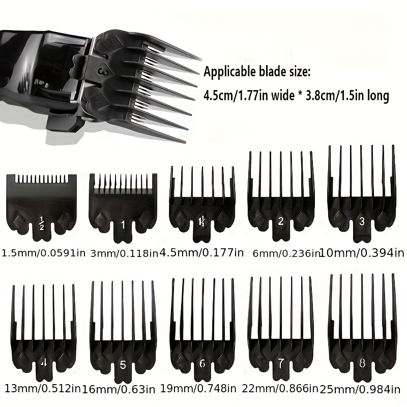 10Pcs Black Plastic Hair Clipp - огляд і ціна Men Accessories Guide