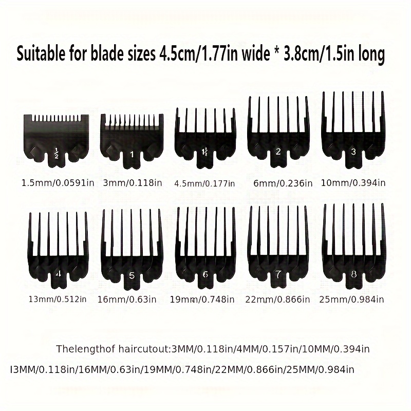 10Pcs Black Plastic Hair Clipp - огляд і ціна Men Accessories Guide
