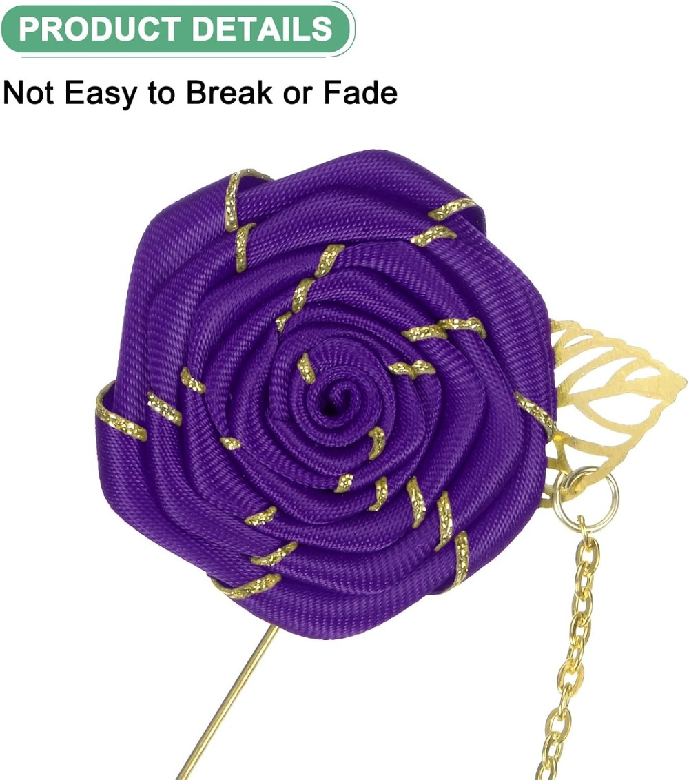 Rose Brooch Pin Cloth Rose Flo - огляд і ціна Men Accessories Wedding