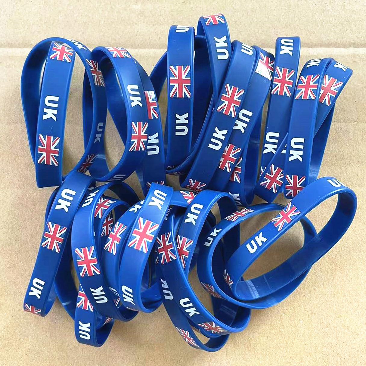 2pcs UK Britain Flag Wristband - огляд і ціна Men'S Accessories Uk