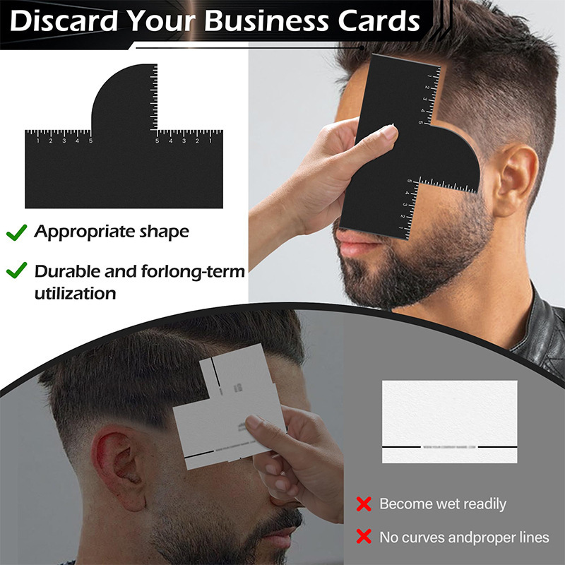 2Pcs Men Hair Styling Template - огляд і ціна Men Accessories Guide