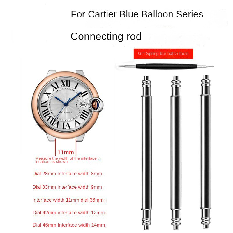 Spring Bar for Cartier Blue Ba - огляд і ціна Men'S Accessories London